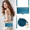 Redmi K80/K80 Pro Leather Phone Case with Nine Card Slots - Blue Wallet Bag - 7