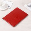 iPad Pro 13 2024 Red Crocodile Texture Leather Tablet Case - 2