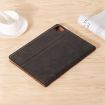 Retro Book Style Leather Tablet Case for iPad Pro 13 2024 - Black - 3