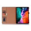 iPad Pro 13 2024 Blue Leather Book Style Tablet Case - 4