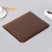 iPad Pro 13 2024 Leather Case - Book Style Stitching (Coffee) - 2