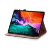 iPad Pro 13 2024 Leather Case - Book Style Stitching (Coffee) - 5