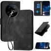Xiaomi 14 Ultra YX0080 Black Leather Case with Lanyard & Butterfly Design - 1
