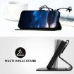Xiaomi 14 Ultra YX0080 Black Leather Case with Lanyard & Butterfly Design - 6