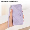 Xiaomi 14 Ultra Light Purple Leather Case with Lanyard - Butterfly Design - 9