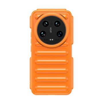Xiaomi 14 Ultra Capsule Series Orange TPU Phone Case - Candy Color - 1