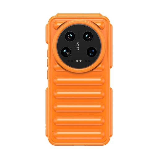 Xiaomi 14 Ultra Capsule Series Orange TPU Phone Case - Candy Color - 1