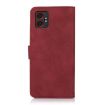 Samsung Galaxy XCover7 Pro Red Matte Leather Phone Case by KHAZNEH - 3