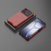 Red Honeycomb Shockproof Phone Case for Redmi K70 Ultra 5G Global - 3