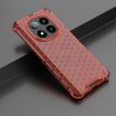 Redmi Note 14 Pro+ 5G Shockproof Honeycomb Phone Case - Red - 2