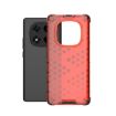 Red Honeycomb Shockproof Phone Case for Redmi Note 14 Pro 4G - 4