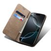 Samsung Galaxy A07 4G Khaki Denim Texture Flip Leather Case - 5