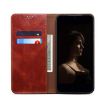 Samsung Galaxy A07 4G Brown Leather Phone Case - Oil Wax Crazy Horse Texture - 4