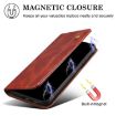 Samsung Galaxy A07 4G Brown Leather Phone Case - Oil Wax Crazy Horse Texture - 7