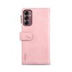 Samsung Galaxy A17 5G Retro Frosted RFID Flip Leather Case Rose Gold - 3