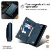 Samsung Galaxy A17 5G Retro Frosted RFID Flip Leather Case Dark Green - 5