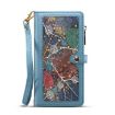 Samsung Galaxy A07 4G Star Series Lanyard Wallet RFID Case Blue - 2