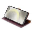Xiaomi 14 Ultra N.BEKUS CSJ-P1 Wine Red Leather Phone Case - 5