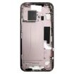 iPhone 15 Pink Middle Frame Bezel Plate with Side Keys + Card Tray China - 2