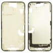 iPhone 15 Yellow Middle Frame Bezel Plate + Side Keys & Card Tray CE EU - 1