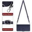 Samsung Galaxy A17 5G Cat Rat Embossed RFID Leather Case with Lanyard - 3