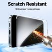 iPhone 15 LK Easy Install HD Tempered Glass Film - Black - 2