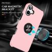 iPhone 17 Magnetic Case with Invisible Ring Holder - Rose Gold - 2
