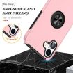iPhone 17 Magnetic Case with Invisible Ring Holder - Rose Gold - 3