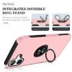 iPhone 17 Magnetic Case with Invisible Ring Holder - Rose Gold - 7