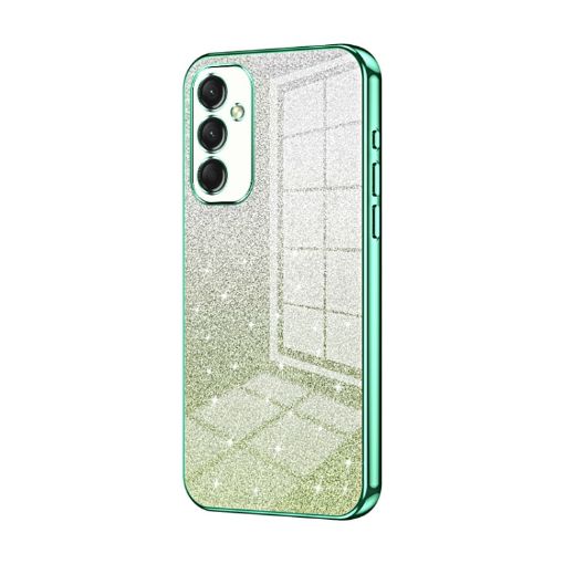 Samsung Galaxy A16 5G Green Glitter Gradient Phone Case - 1