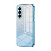 Samsung Galaxy A36 Blue Gradient Glitter Electroplated Phone Case - 1
