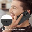 Redmi Turbo 4 Pro/Poco F7 Embossed Flowers Wallet Leather Case Black - 7