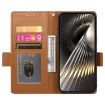 Redmi Turbo 4 Pro/Poco F7 Magnetic Leather Phone Case - Brown - 4