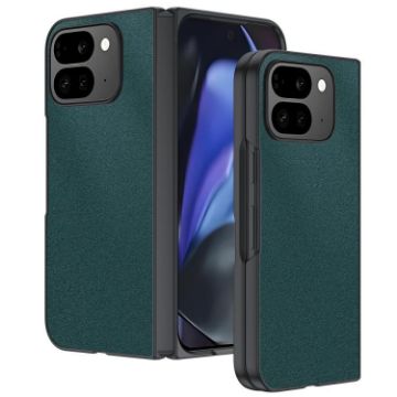 Google Pixel 10 Pro Fold Green Ultra-thin Leather Phone Case - 1