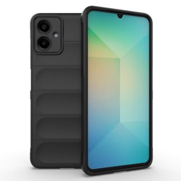 Samsung Galaxy A06 4G Black Magic Shield TPU Flannel Phone Case - 1