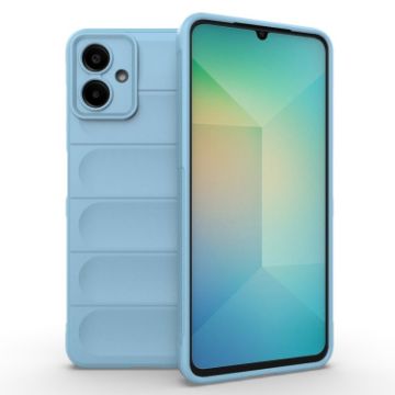 Samsung Galaxy A06 4G Light Blue TPU + Flannel Phone Case - 1