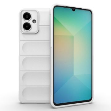 Samsung Galaxy A06 4G White Magic Shield TPU Flannel Phone Case - 1