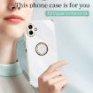 Samsung Galaxy A06 4G XINLI 6D Electroplate TPU Case with Ring Holder - 2