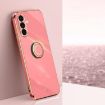 Samsung Galaxy A56 5G XINLI 6D TPU Case with Ring Holder - Red - 1