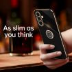Samsung Galaxy A56 5G XINLI 6D Electroplate TPU Case with Ring Holder - 2