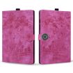 OnePlus Pad/Pad Pro 12.1 Cartoon Sakura Cat Leather Case - Rose Red - 2