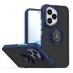 For Honor 400 Global 156.5mm Q Shadow 1 TPU PC Case with Ring Blue - 1