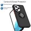 For Honor 400 Global 156.5mm Q Shadow 1 TPU PC Case with Ring Blue - 2