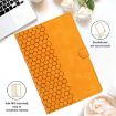 Samsung Galaxy Tab A8 10.5 2021 X205 Yellow Honeycomb Leather Case - 2