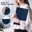 Samsung Galaxy Tab A8 10.5 2021 X205 Blue Honeycomb Leather Case - 7