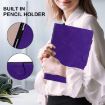 Samsung Galaxy Tab A8 10.5 2021 X205 Purple Leather Tablet Case - 7