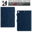 Samsung Galaxy Tab A7 2020 T500 Blue Honeycomb Leather Tablet Case - 3