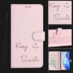 Ulefone Note 18 Ultra 5G Pink RFID Leather Phone Case - Smile Embossing - 2