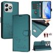 Ulefone Note 18 Ultra 5G Peacock Green RFID Leather Phone Case - 1
