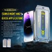 iPhone 15 WK WTP-084 Speedy Series HD Tempered Glass Film Dust-free - 3